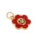 Enamel & Gold Smiley Flower Charms by Bead Landing™